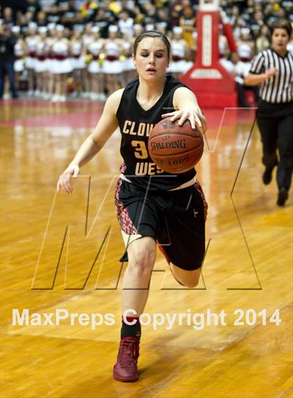 Thumbnail 2 in Clovis West vs Hanford (CIF CS D1 Final) photogallery.