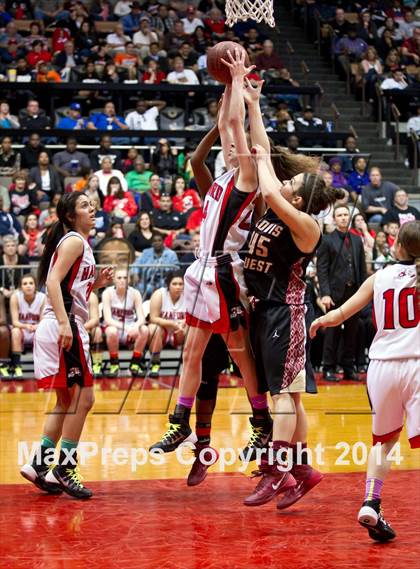 Thumbnail 1 in Clovis West vs Hanford (CIF CS D1 Final) photogallery.