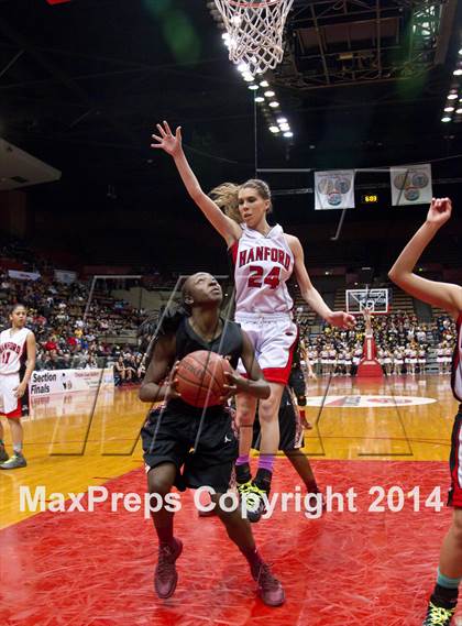Thumbnail 3 in Clovis West vs Hanford (CIF CS D1 Final) photogallery.