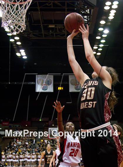 Thumbnail 1 in Clovis West vs Hanford (CIF CS D1 Final) photogallery.