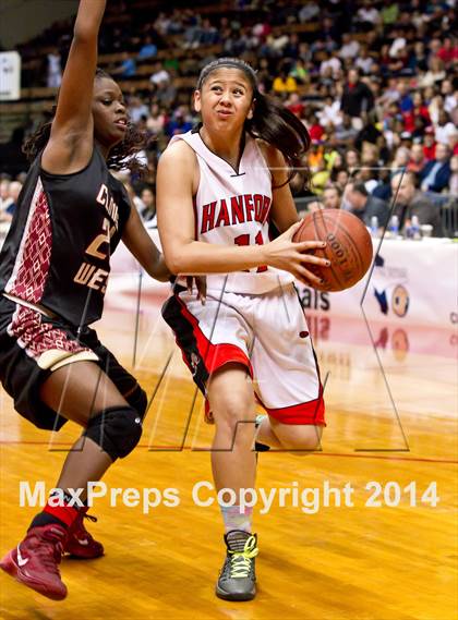 Thumbnail 3 in Clovis West vs Hanford (CIF CS D1 Final) photogallery.