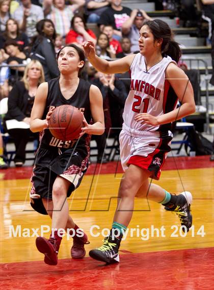 Thumbnail 3 in Clovis West vs Hanford (CIF CS D1 Final) photogallery.