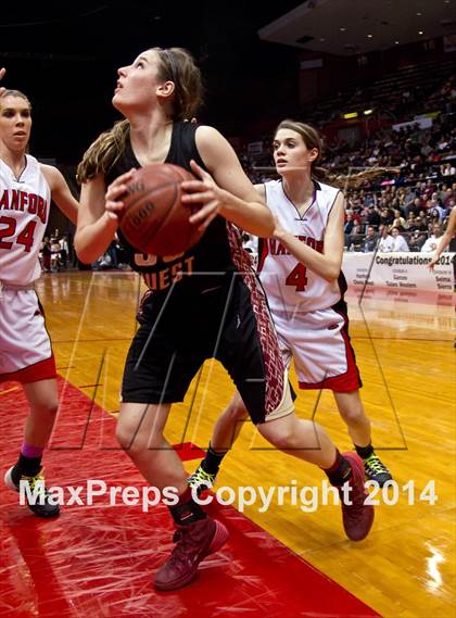 Thumbnail 3 in Clovis West vs Hanford (CIF CS D1 Final) photogallery.