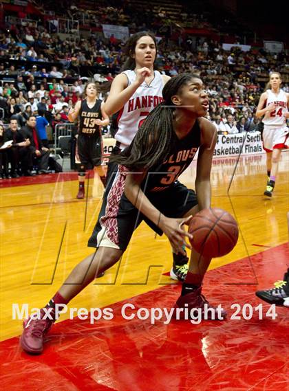 Thumbnail 2 in Clovis West vs Hanford (CIF CS D1 Final) photogallery.