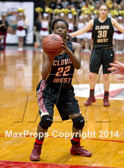 Thumbnail 1 in Clovis West vs Hanford (CIF CS D1 Final) photogallery.