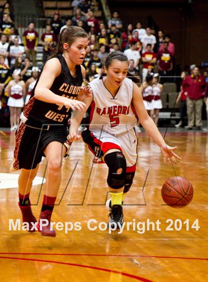 Thumbnail 1 in Clovis West vs Hanford (CIF CS D1 Final) photogallery.