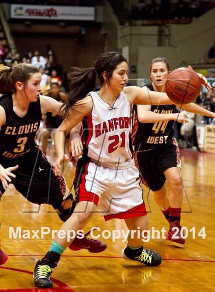 Thumbnail 1 in Clovis West vs Hanford (CIF CS D1 Final) photogallery.