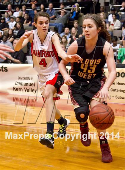 Thumbnail 3 in Clovis West vs Hanford (CIF CS D1 Final) photogallery.