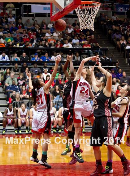 Thumbnail 2 in Clovis West vs Hanford (CIF CS D1 Final) photogallery.