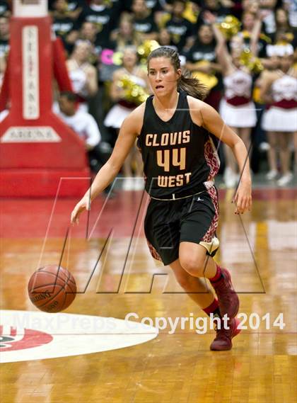Thumbnail 3 in Clovis West vs Hanford (CIF CS D1 Final) photogallery.