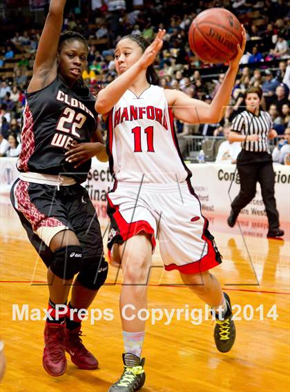Thumbnail 2 in Clovis West vs Hanford (CIF CS D1 Final) photogallery.