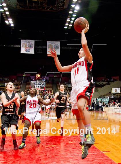 Thumbnail 3 in Clovis West vs Hanford (CIF CS D1 Final) photogallery.