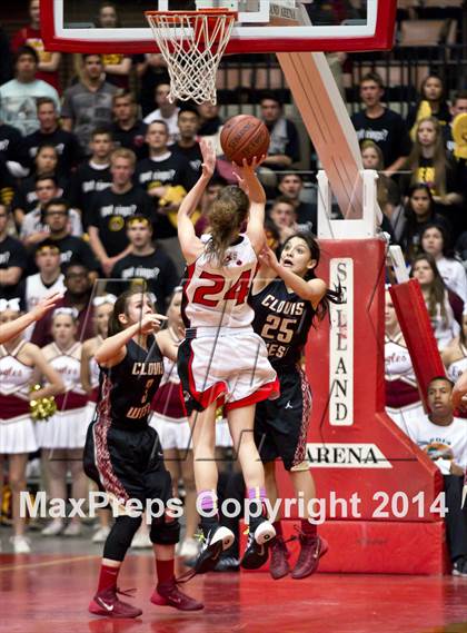 Thumbnail 2 in Clovis West vs Hanford (CIF CS D1 Final) photogallery.