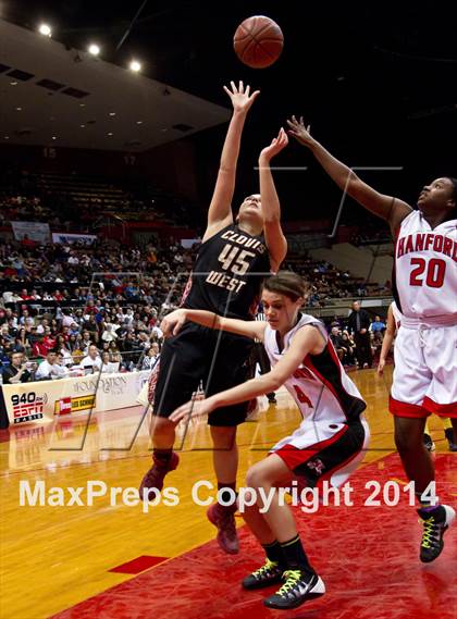 Thumbnail 3 in Clovis West vs Hanford (CIF CS D1 Final) photogallery.