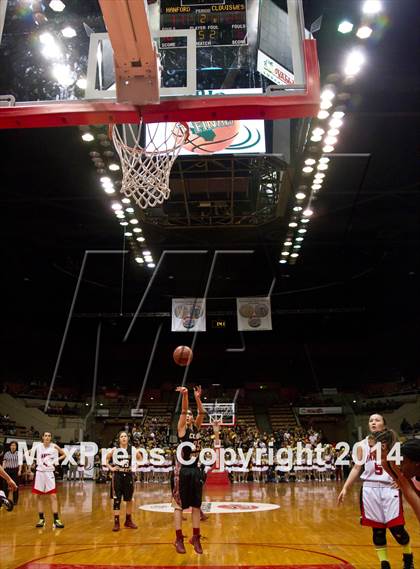 Thumbnail 1 in Clovis West vs Hanford (CIF CS D1 Final) photogallery.