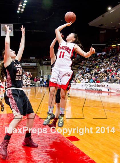 Thumbnail 3 in Clovis West vs Hanford (CIF CS D1 Final) photogallery.
