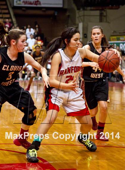 Thumbnail 2 in Clovis West vs Hanford (CIF CS D1 Final) photogallery.