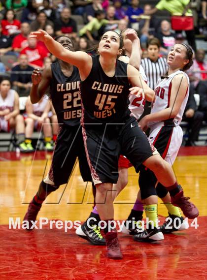 Thumbnail 1 in Clovis West vs Hanford (CIF CS D1 Final) photogallery.