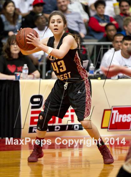 Thumbnail 1 in Clovis West vs Hanford (CIF CS D1 Final) photogallery.
