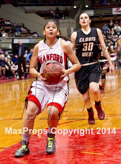 Thumbnail 2 in Clovis West vs Hanford (CIF CS D1 Final) photogallery.