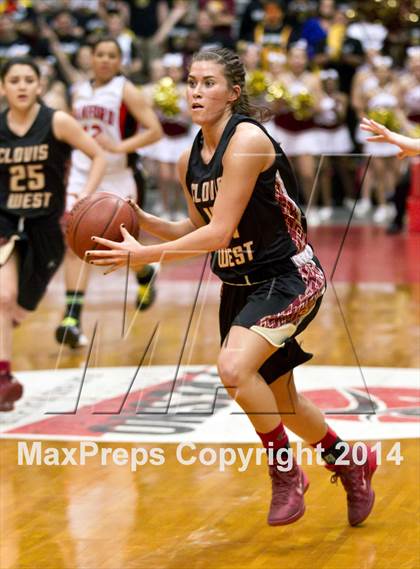 Thumbnail 1 in Clovis West vs Hanford (CIF CS D1 Final) photogallery.