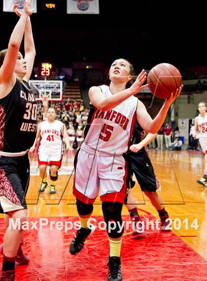 Thumbnail 3 in Clovis West vs Hanford (CIF CS D1 Final) photogallery.
