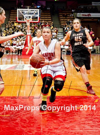 Thumbnail 1 in Clovis West vs Hanford (CIF CS D1 Final) photogallery.