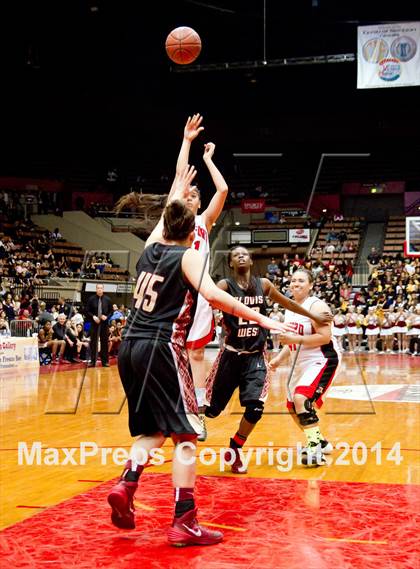 Thumbnail 1 in Clovis West vs Hanford (CIF CS D1 Final) photogallery.