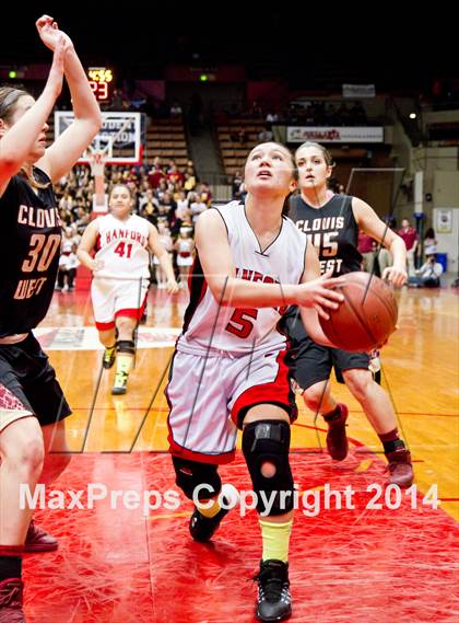 Thumbnail 2 in Clovis West vs Hanford (CIF CS D1 Final) photogallery.