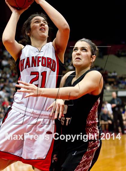 Thumbnail 2 in Clovis West vs Hanford (CIF CS D1 Final) photogallery.