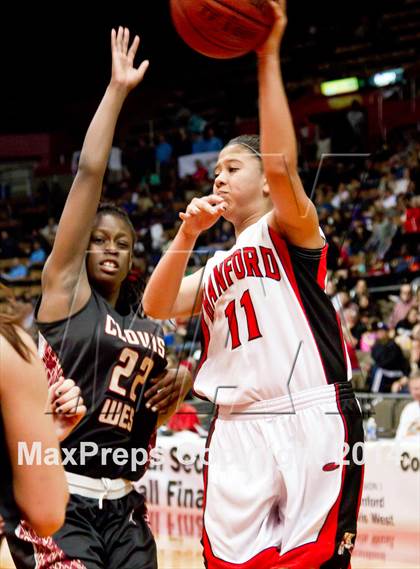 Thumbnail 3 in Clovis West vs Hanford (CIF CS D1 Final) photogallery.