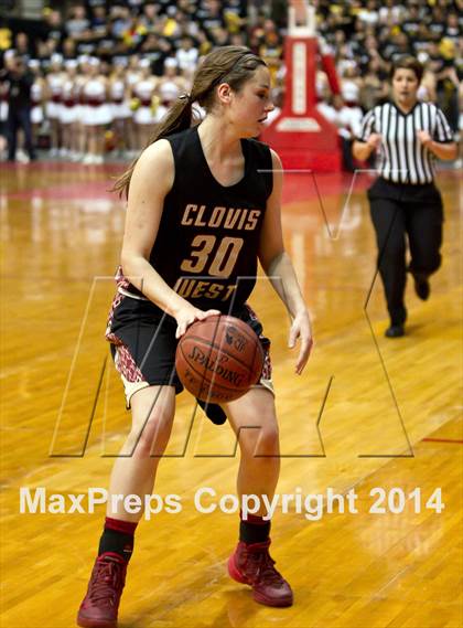 Thumbnail 2 in Clovis West vs Hanford (CIF CS D1 Final) photogallery.
