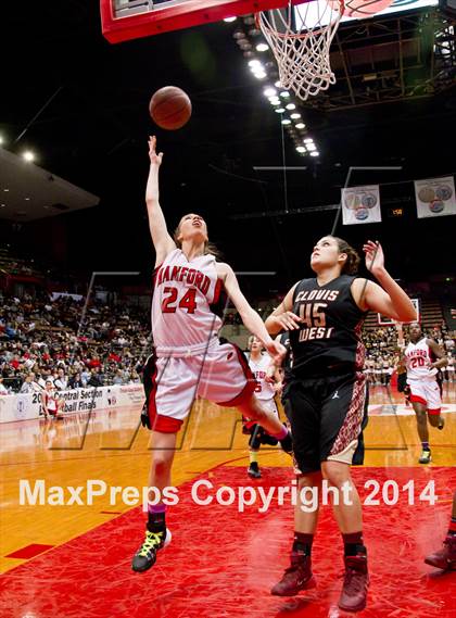 Thumbnail 1 in Clovis West vs Hanford (CIF CS D1 Final) photogallery.