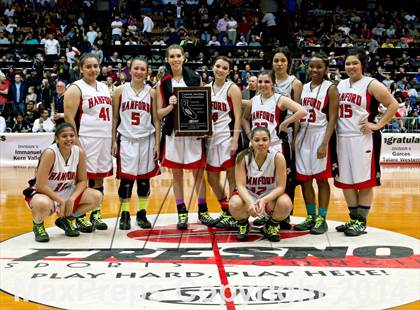 Thumbnail 2 in Clovis West vs Hanford (CIF CS D1 Final) photogallery.