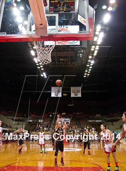 Thumbnail 2 in Clovis West vs Hanford (CIF CS D1 Final) photogallery.