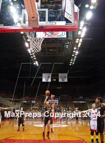 Thumbnail 2 in Clovis West vs Hanford (CIF CS D1 Final) photogallery.