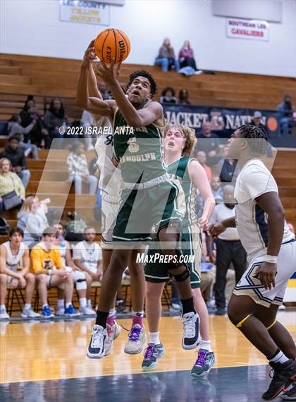 Thumbnail 1 in Lee County vs. Eastern Randolph (Yellow Jackets Christmas Classic) photogallery.