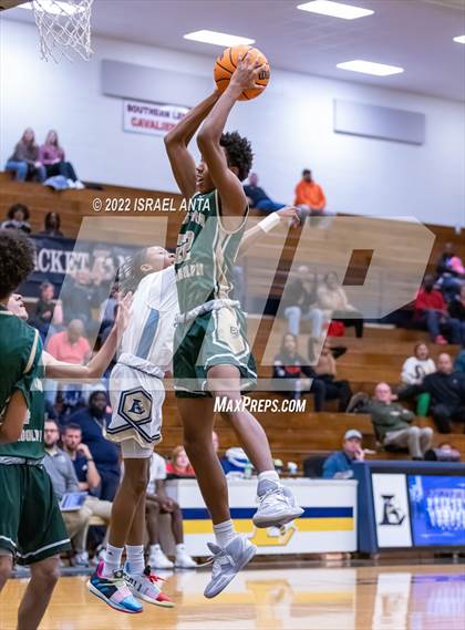Thumbnail 3 in Lee County vs. Eastern Randolph (Yellow Jackets Christmas Classic) photogallery.