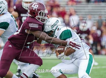 Thumbnail 2 in Cinco Ranch vs Strake Jesuit photogallery.