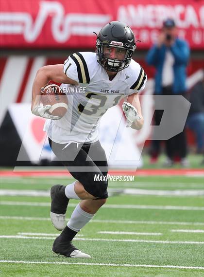 Thumbnail 2 in East vs. Lone Peak (UHSAA 6A Semifinal) photogallery.
