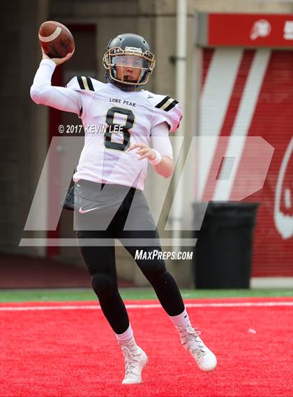 Thumbnail 2 in East vs. Lone Peak (UHSAA 6A Semifinal) photogallery.