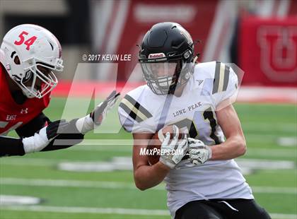 Thumbnail 1 in East vs. Lone Peak (UHSAA 6A Semifinal) photogallery.