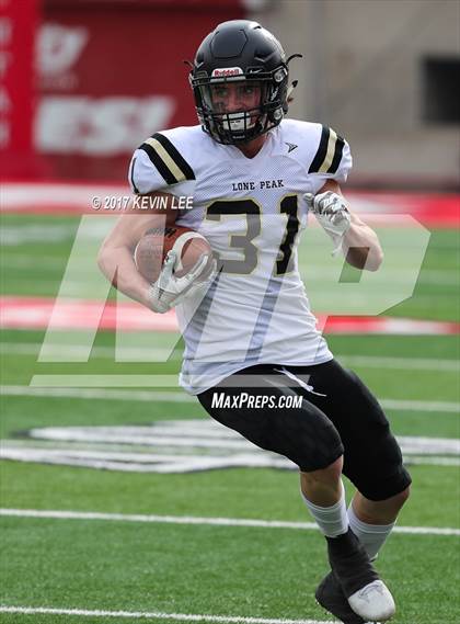 Thumbnail 3 in East vs. Lone Peak (UHSAA 6A Semifinal) photogallery.