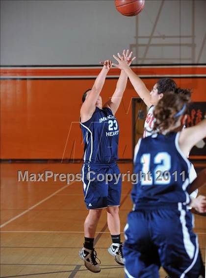 Thumbnail 3 in Immaculate Heart vs. Flintridge Sacred Heart (San Gabriel Valley Classic) photogallery.