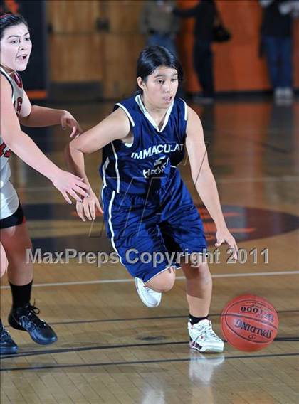 Thumbnail 2 in Immaculate Heart vs. Flintridge Sacred Heart (San Gabriel Valley Classic) photogallery.