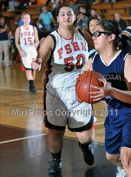 Thumbnail 1 in Immaculate Heart vs. Flintridge Sacred Heart (San Gabriel Valley Classic) photogallery.