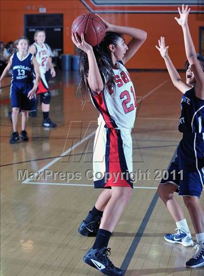 Thumbnail 2 in Immaculate Heart vs. Flintridge Sacred Heart (San Gabriel Valley Classic) photogallery.