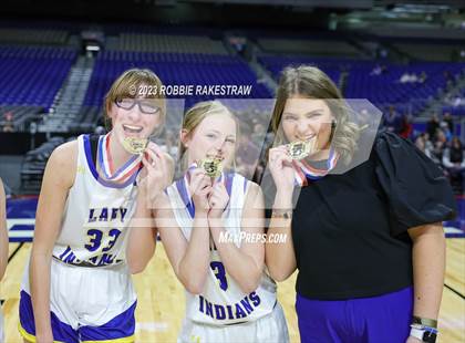 Thumbnail 3 in Lipan vs. Gruver (UIL 2A State Final Medal Ceremony) photogallery.