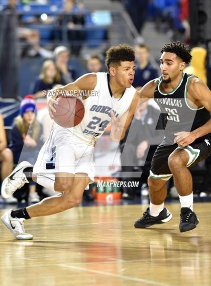 Thumbnail 3 in Gonzaga Prep vs. Kentwood (WIAA 4A Semifinal)  photogallery.