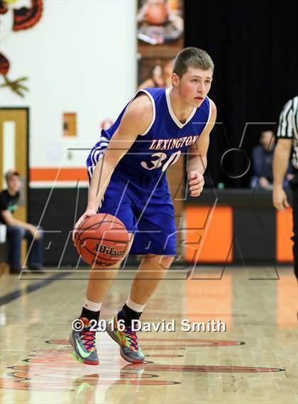 Thumbnail 1 in Wellington-Napoleon vs Lexington (I-70 vs. MRVC East Challenge Tournament) photogallery.